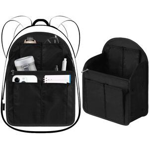 6831 2 Pcs 7.9 x 4.8 x 11 Inch Mini Backpack Organizer Insert Small